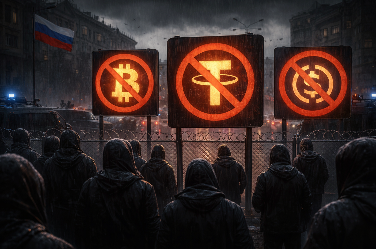 В России вот-вот запретят криптовалюту...Это не шутка.